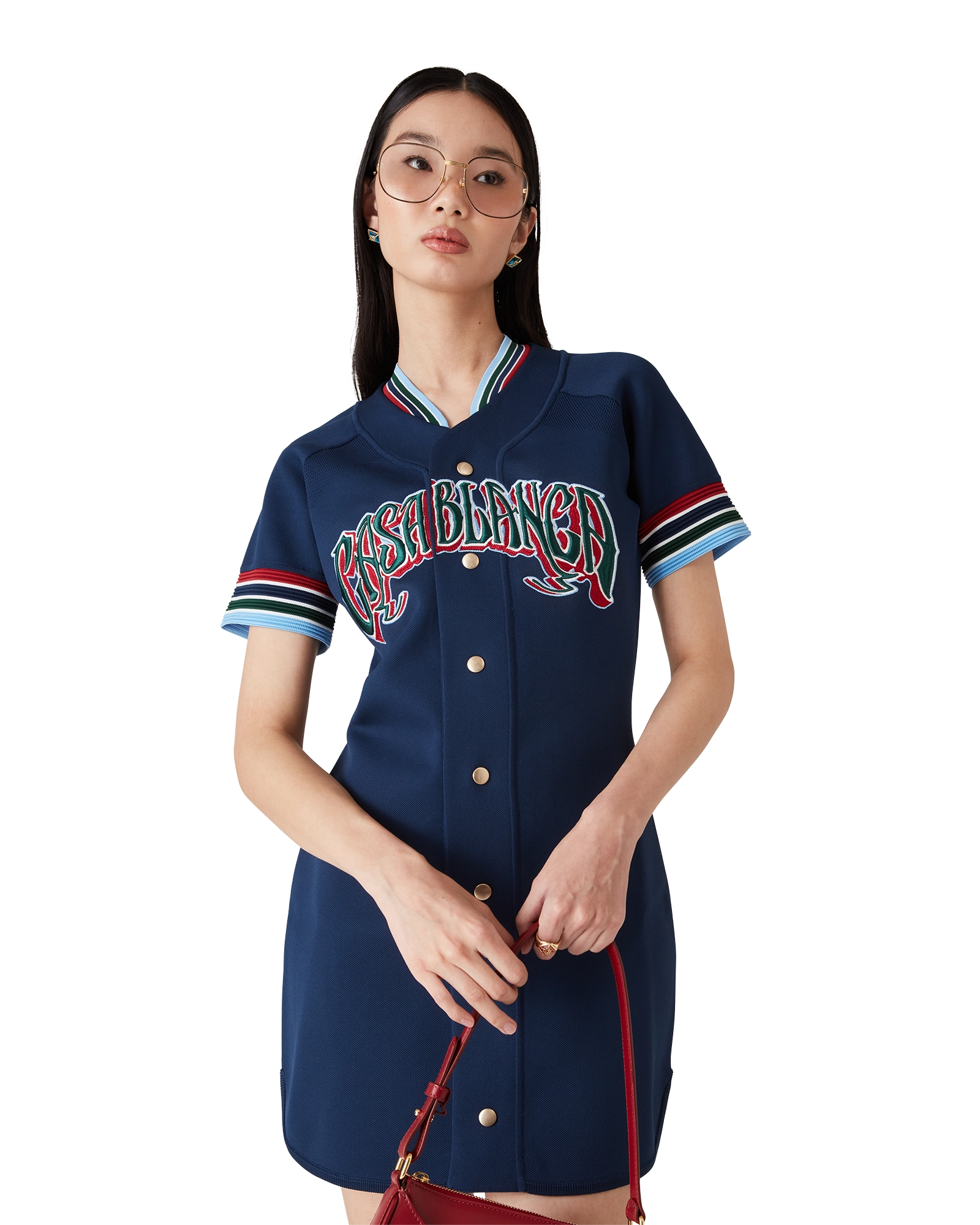 Knit Baseball Dress