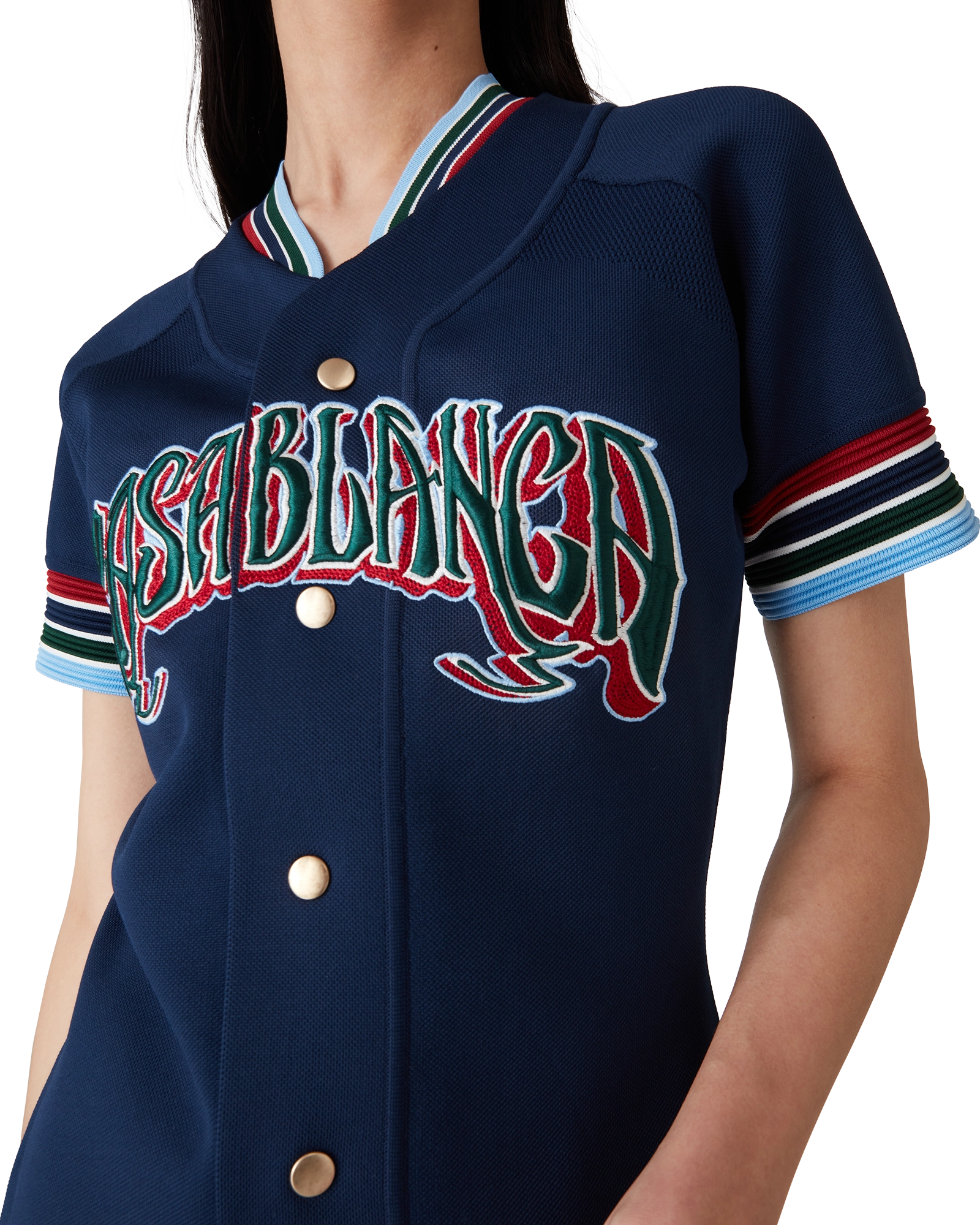 Knit Baseball Dress