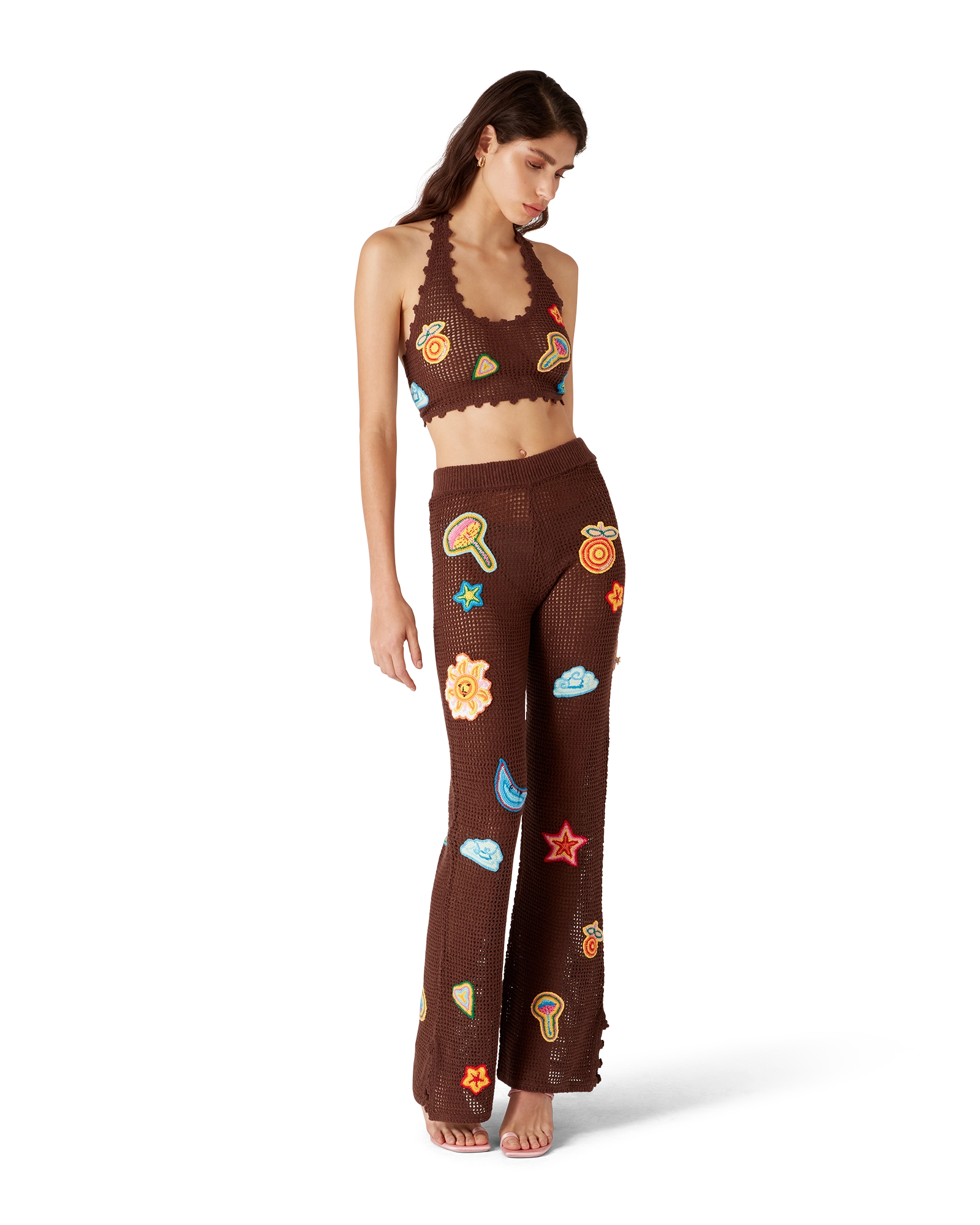 Motif Crochet Crop Top