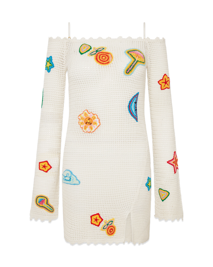 Motif Crochet Dress