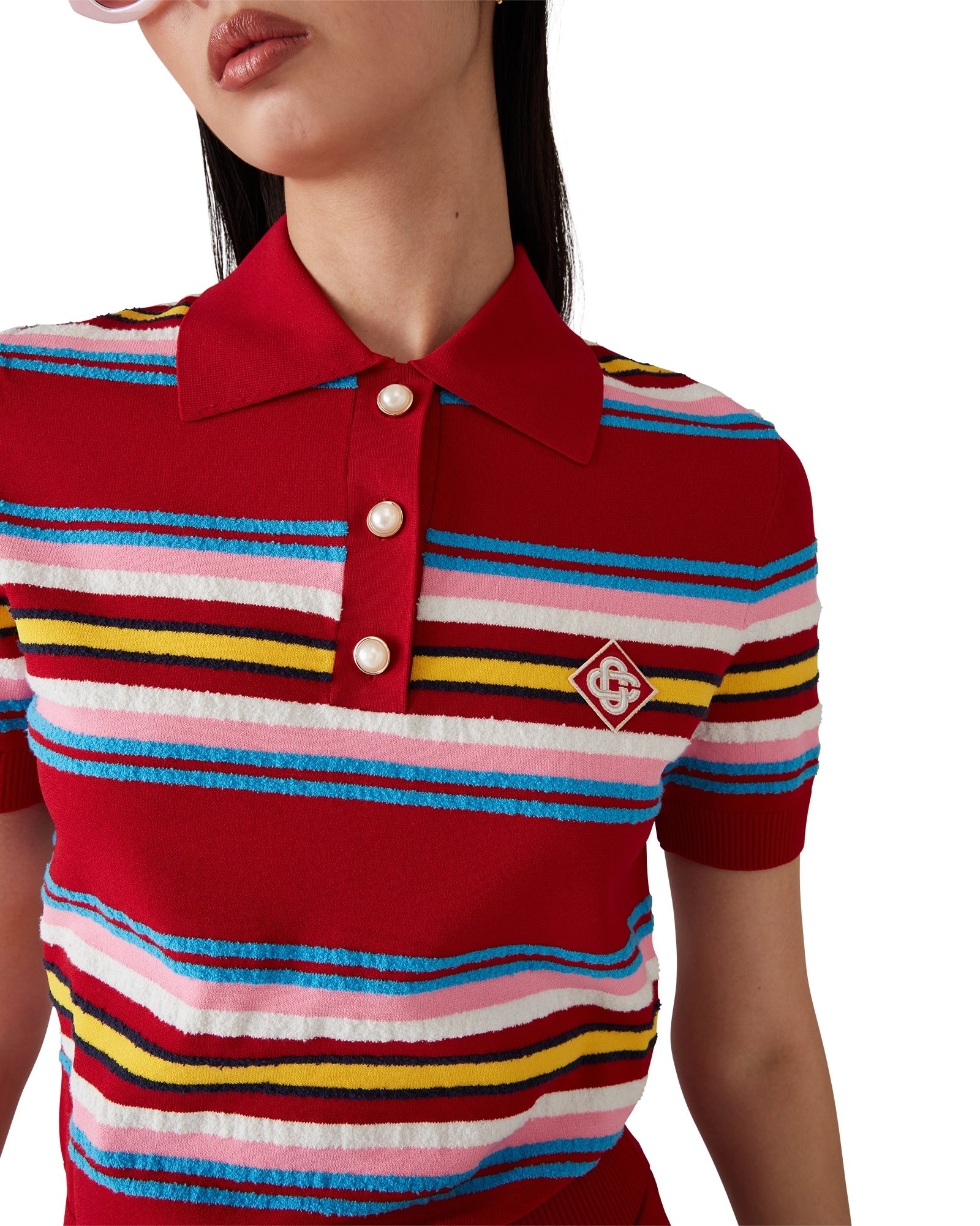 Stripe Polo Shirt