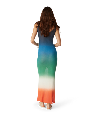 Gradient Rib Dress