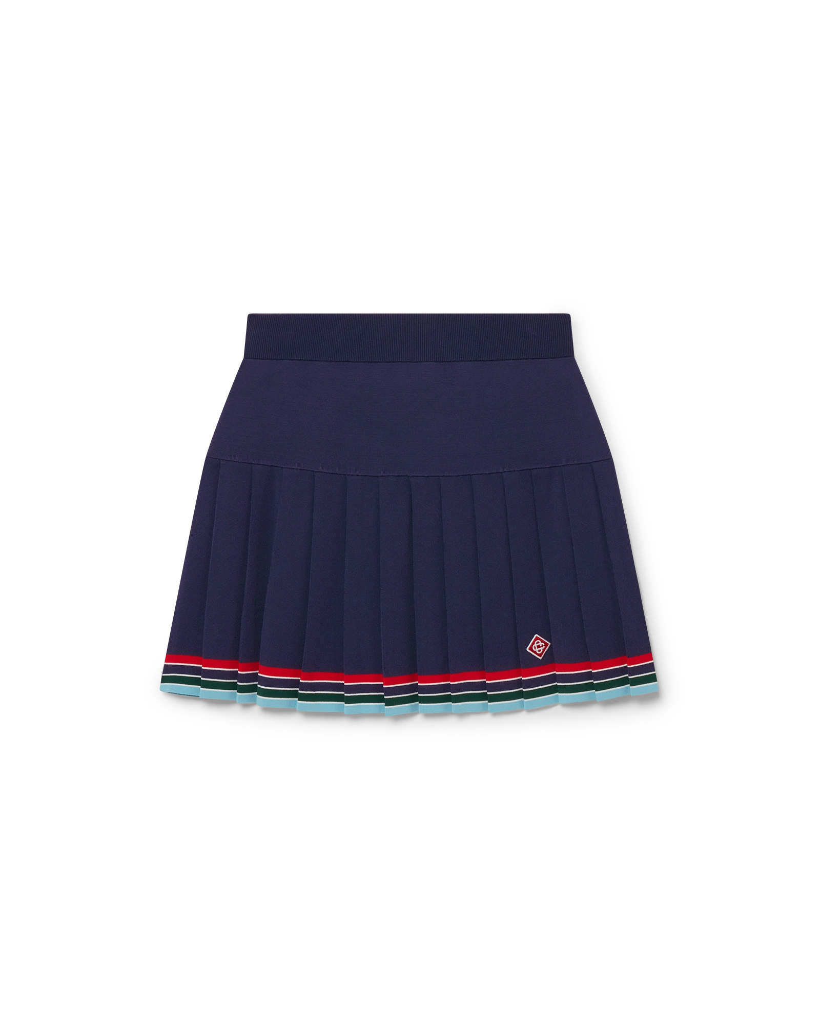 Baseball Pleated Skirt