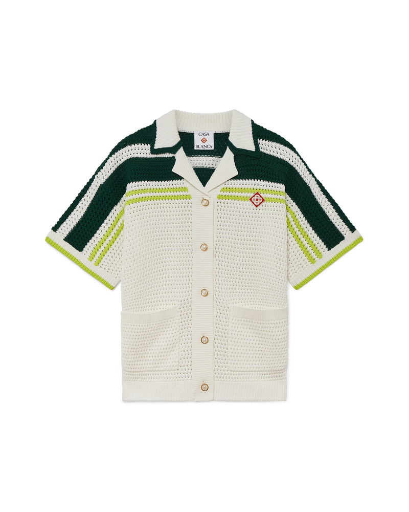 Tennis Crochet Shirt | Casablanca Paris