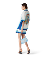 Casa Way Skate Pleated Silk Skirt – Casablanca Casa Way Skate Pleated Silk Skirt – Casablanca