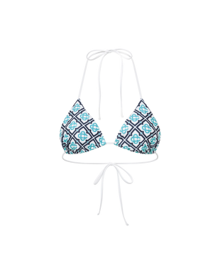 Monogram Bikini Top