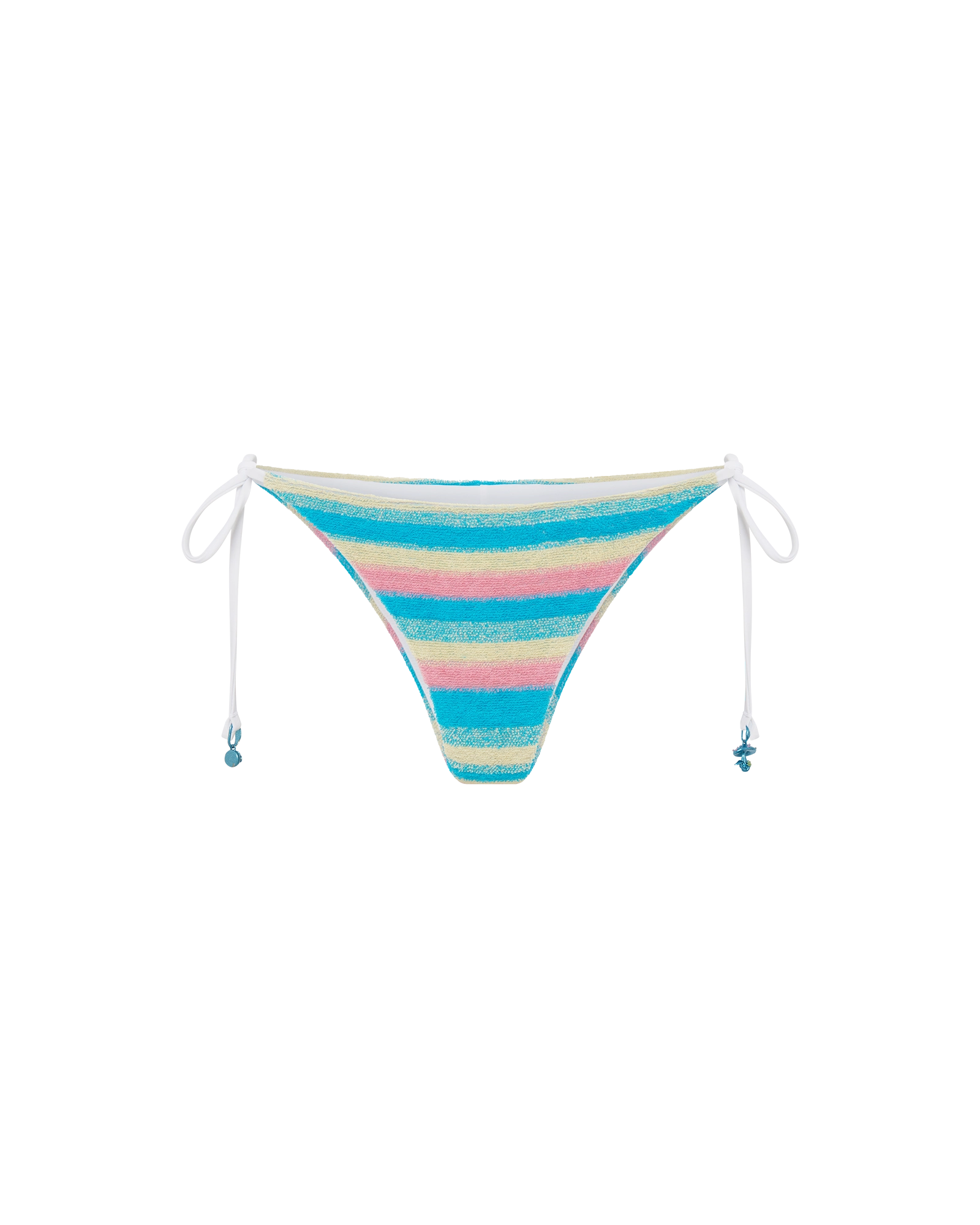 Stripe Towelling Bikini Bottom