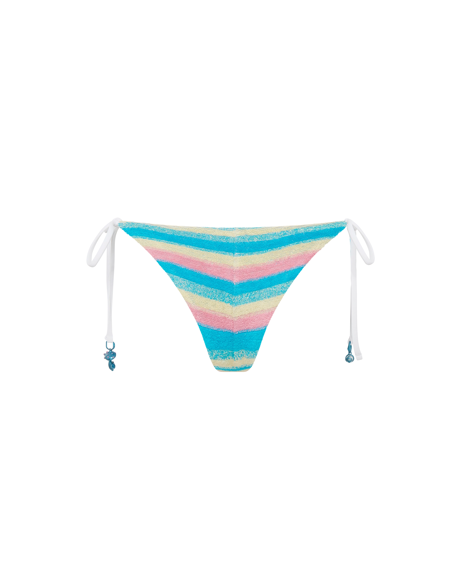 Stripe Towelling Bikini Bottom