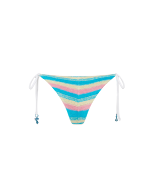 Stripe Towelling Bikini Bottom