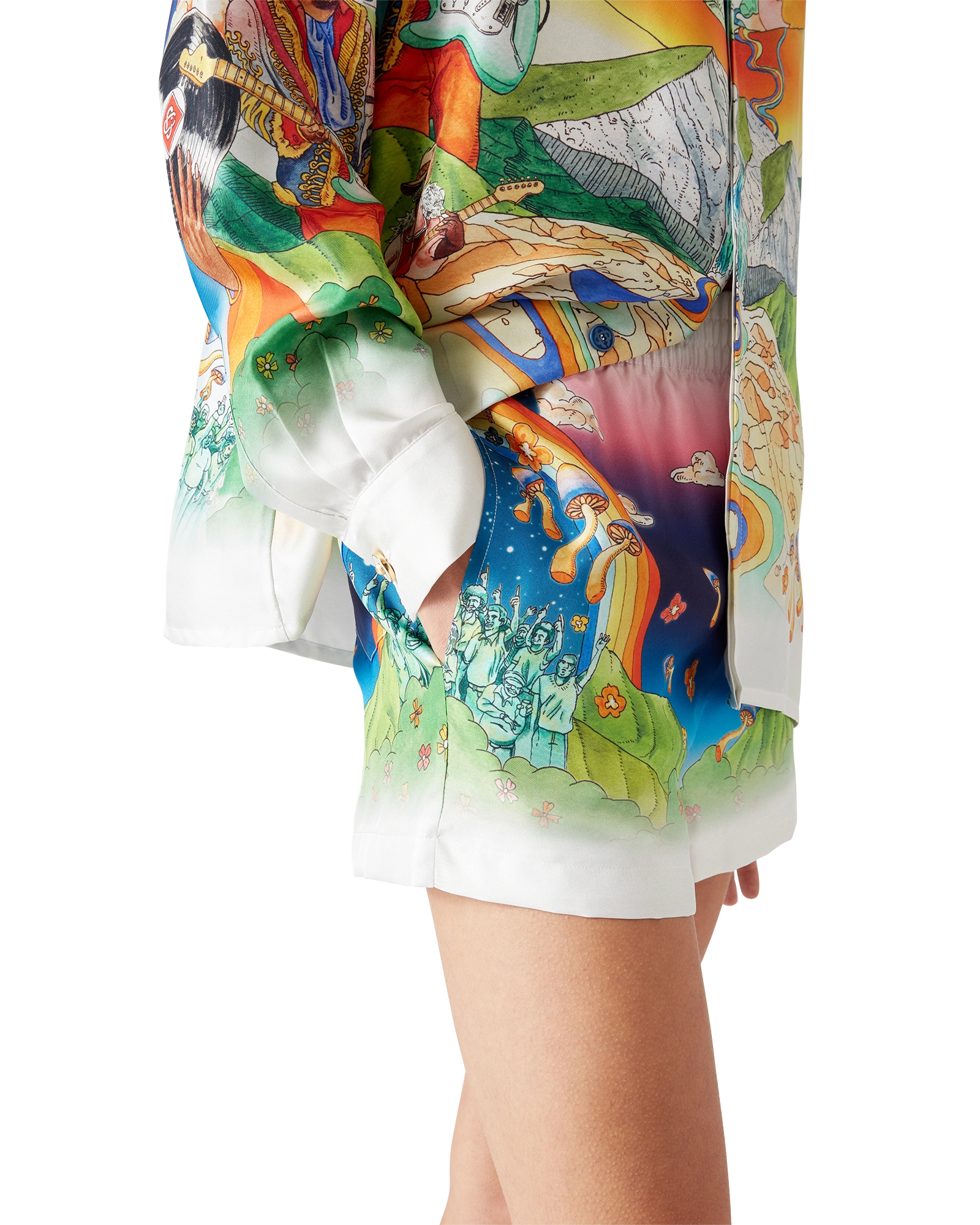 La Musique Silk Shorts