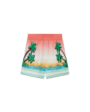 Tennis Club Silk Shorts
