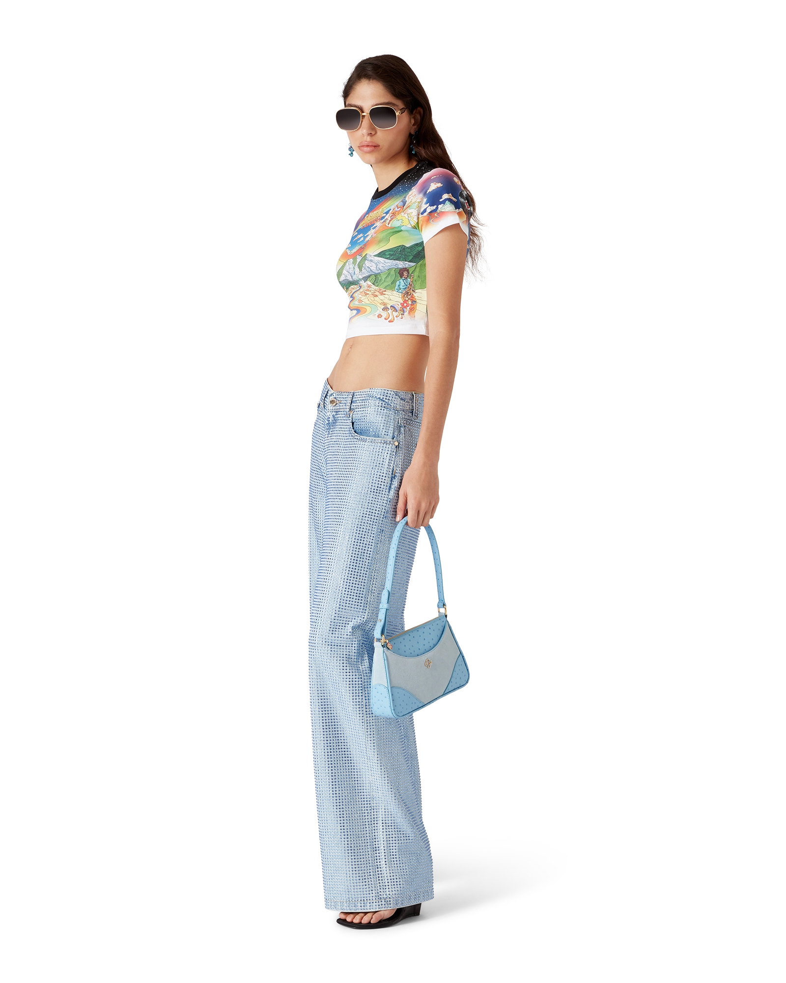 Crystal Embellished Jeans