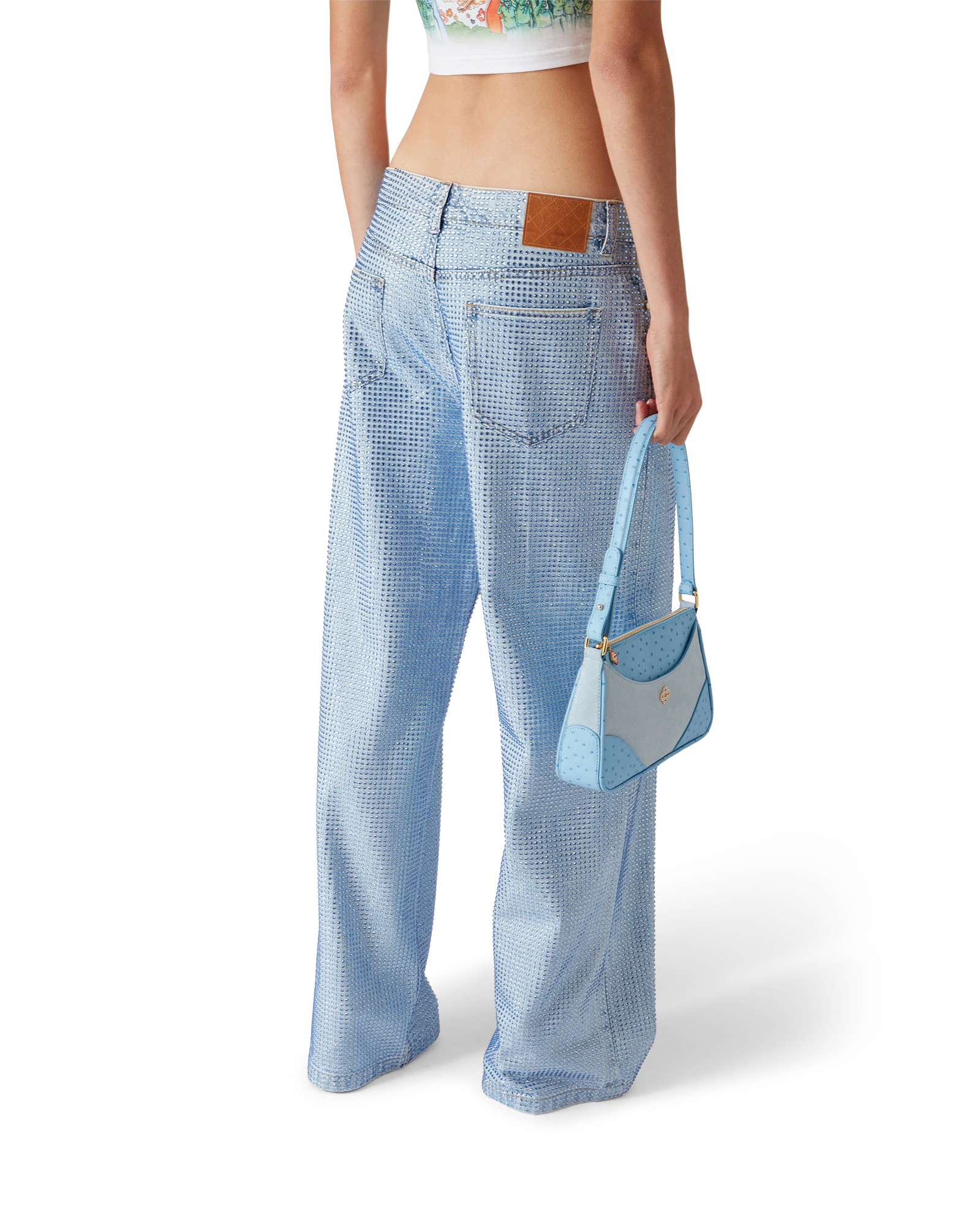 Crystal Embellished Jeans