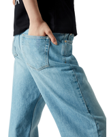 Graffiti Distressed Denim Jeans