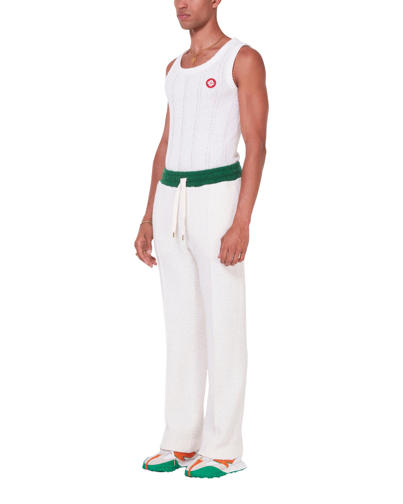 Off-White Cashmere Colour Block Sweatpants