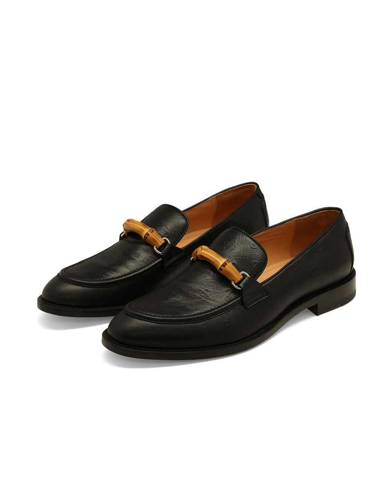 Embossed Leather Loafer