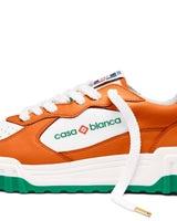 Men's Court Orange & White Sneakers