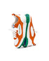 Men's Court Orange & White Sneakers