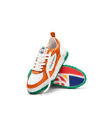 Men's Court Orange & White Sneakers