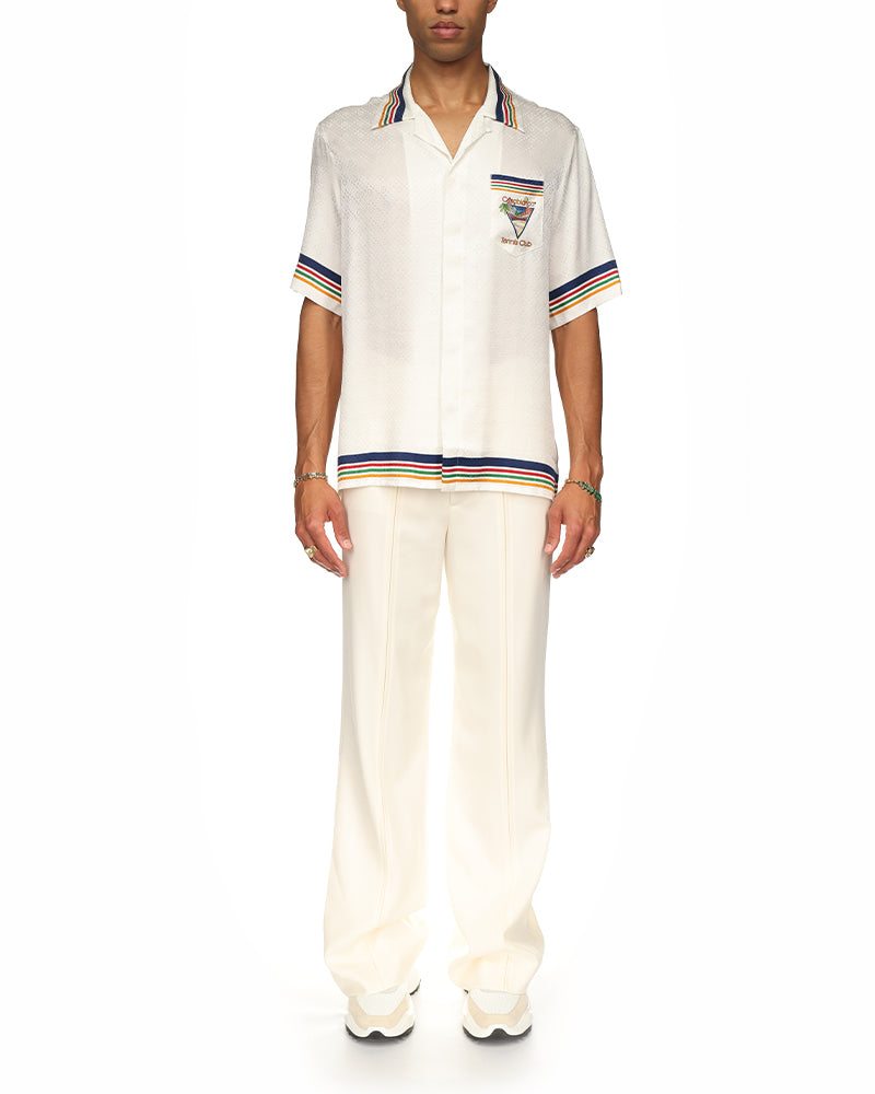 Tennis Club Icon Silk Shirt