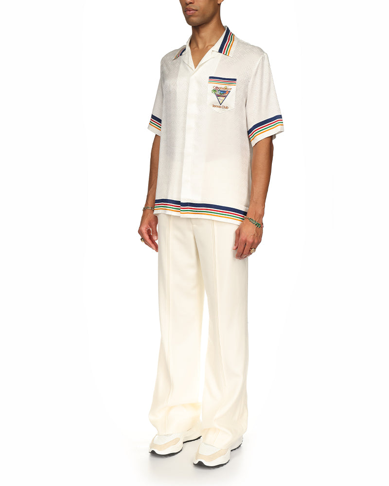 Tennis Club Icon Silk Shirt