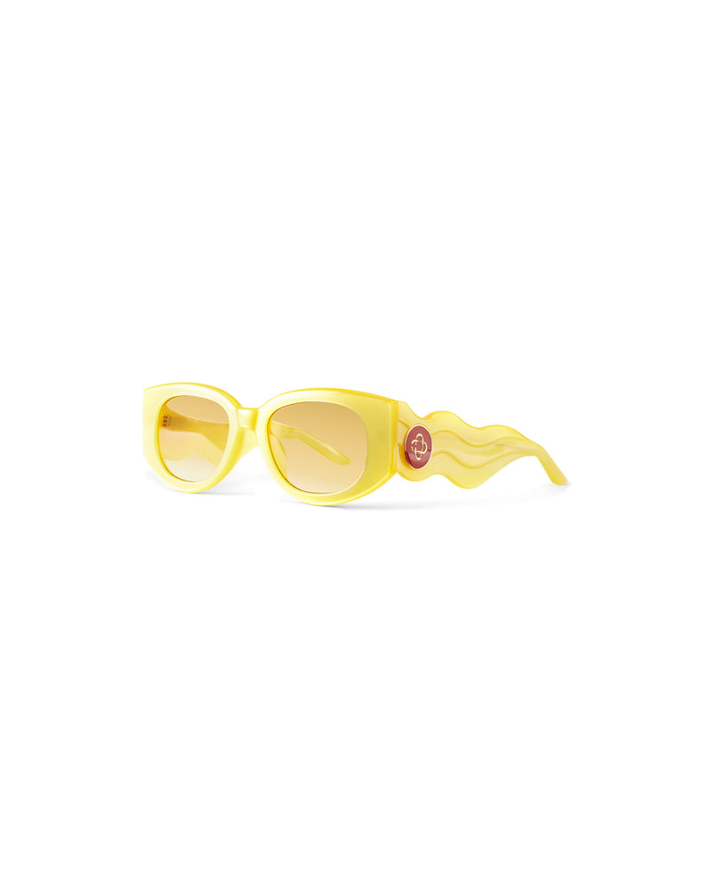 Memphis Yellow & Gold Sunglasses