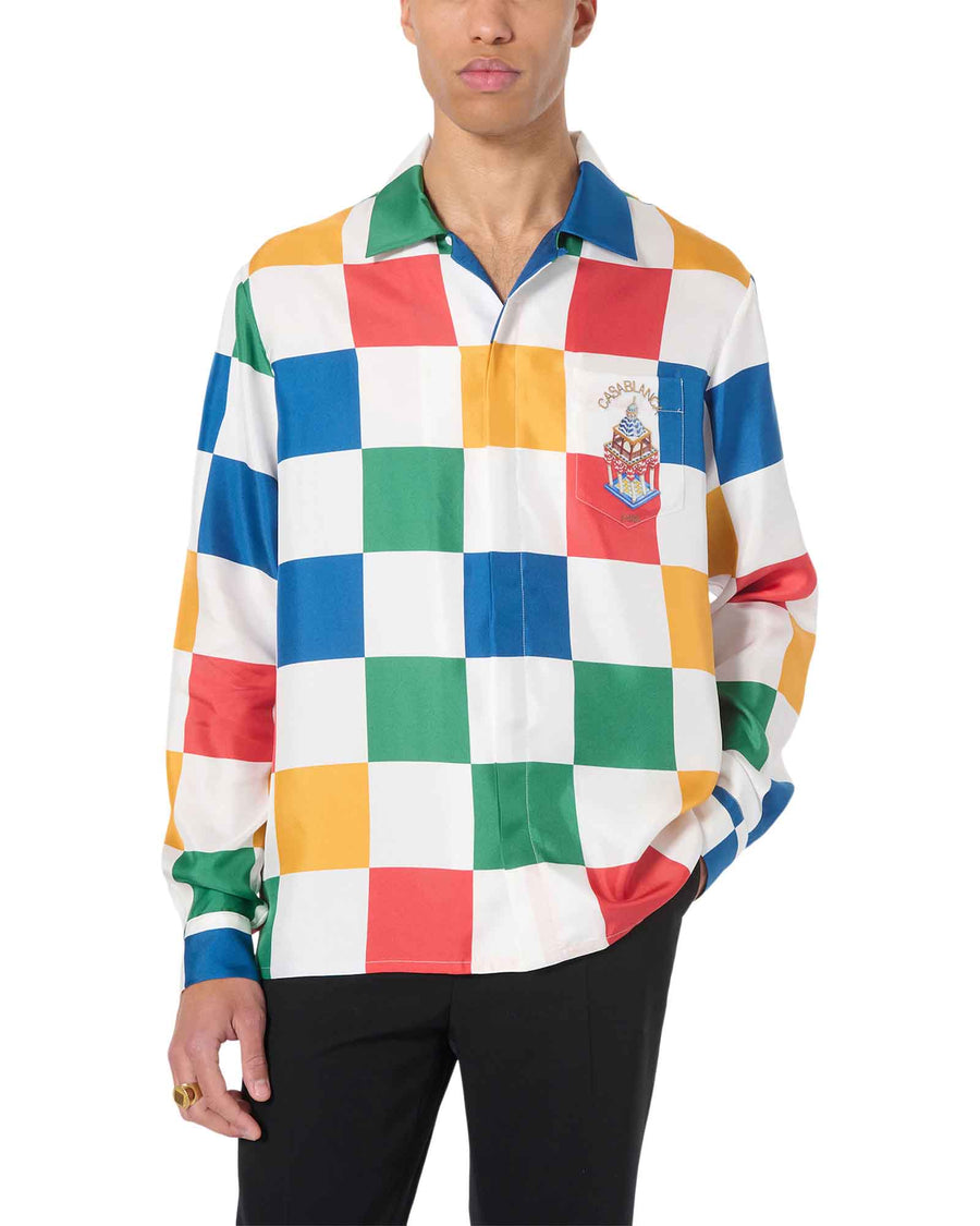 Casablanca Primary Check Shirt