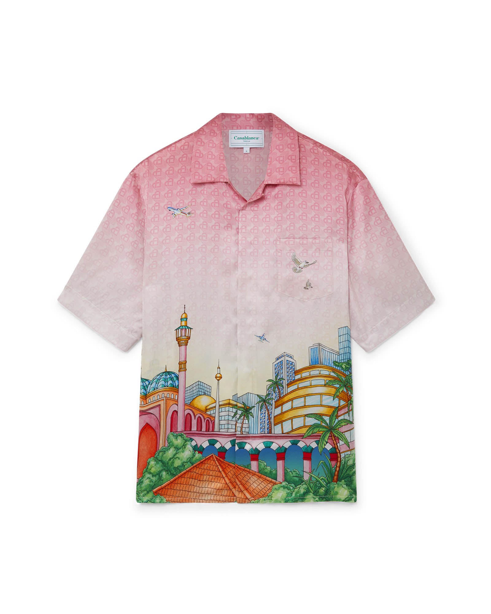 Morning City View Silk Shirt | Casablanca Paris – Casablanca Paris