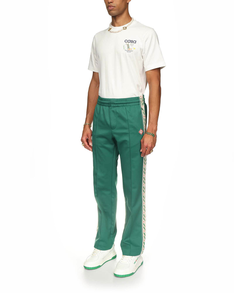 Casablanca Laurel track pants - Green