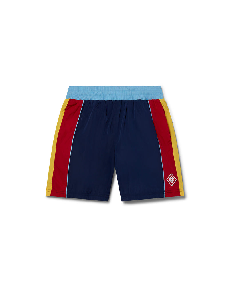 Side Panel Shell Suit Track Shorts