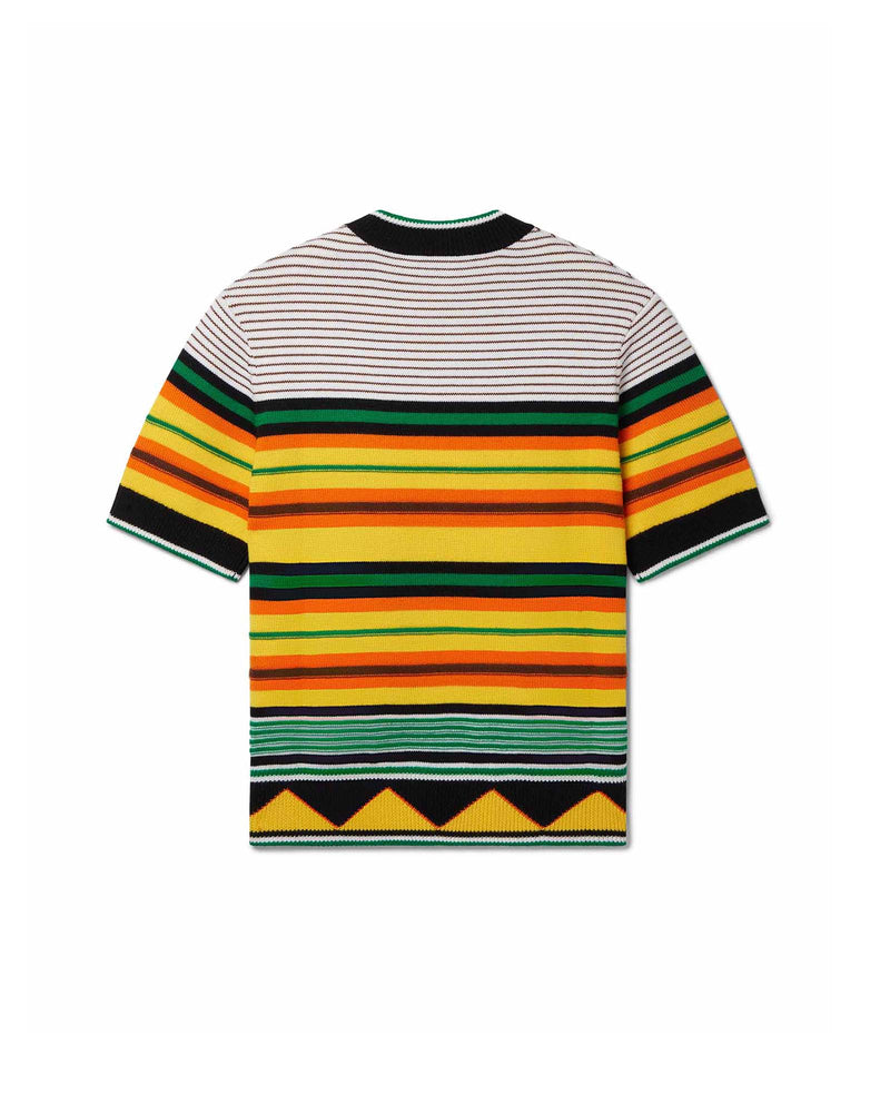 Knit Striped T-Shirt