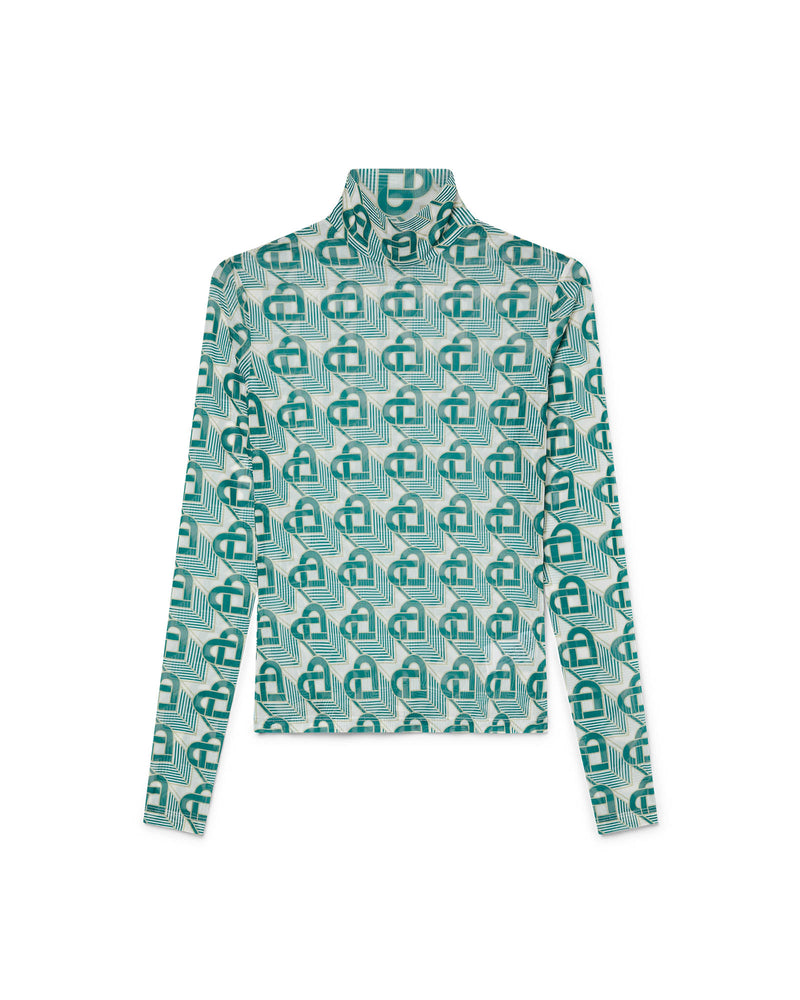 Casablanca - Heart Monogram Silk Shirt