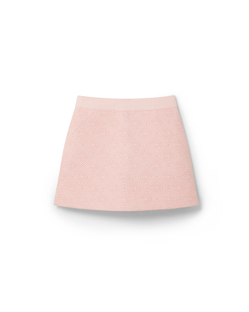 Monogram Quilted Skirt | Casablanca Paris – CB Paris Group Ltd