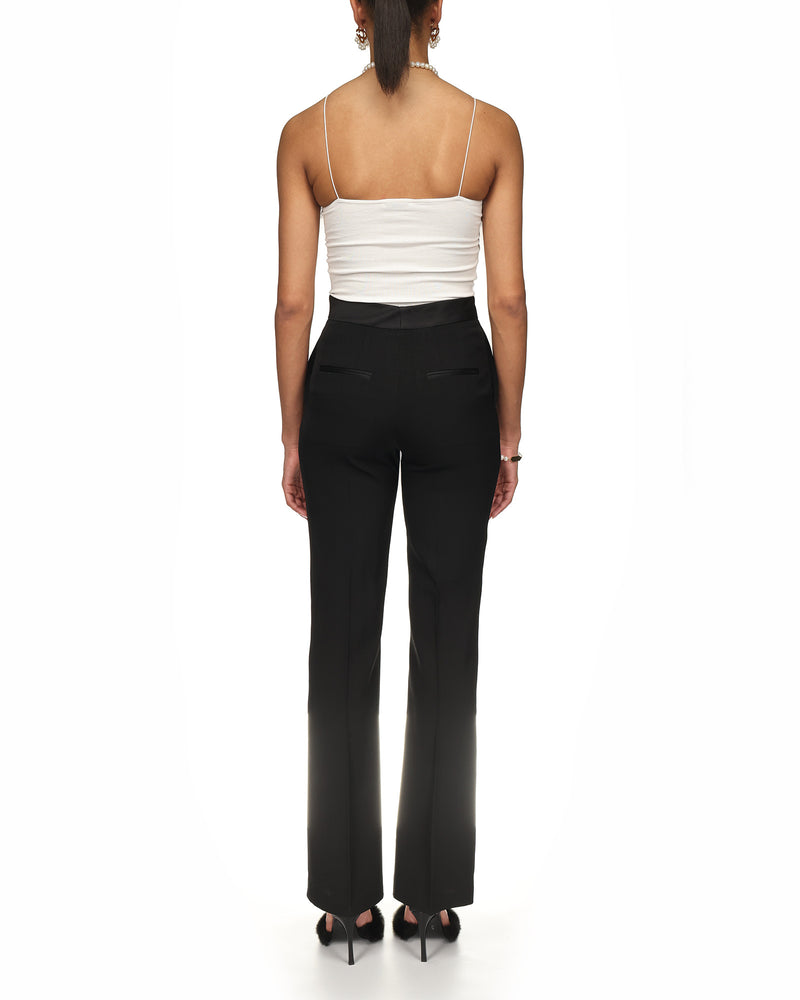 Tuxedo trousers - Black - Ladies | H&M IN