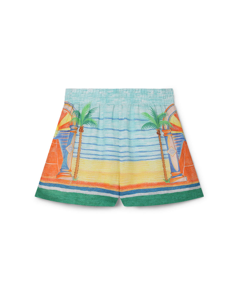 Day of Victory Linen Shorts