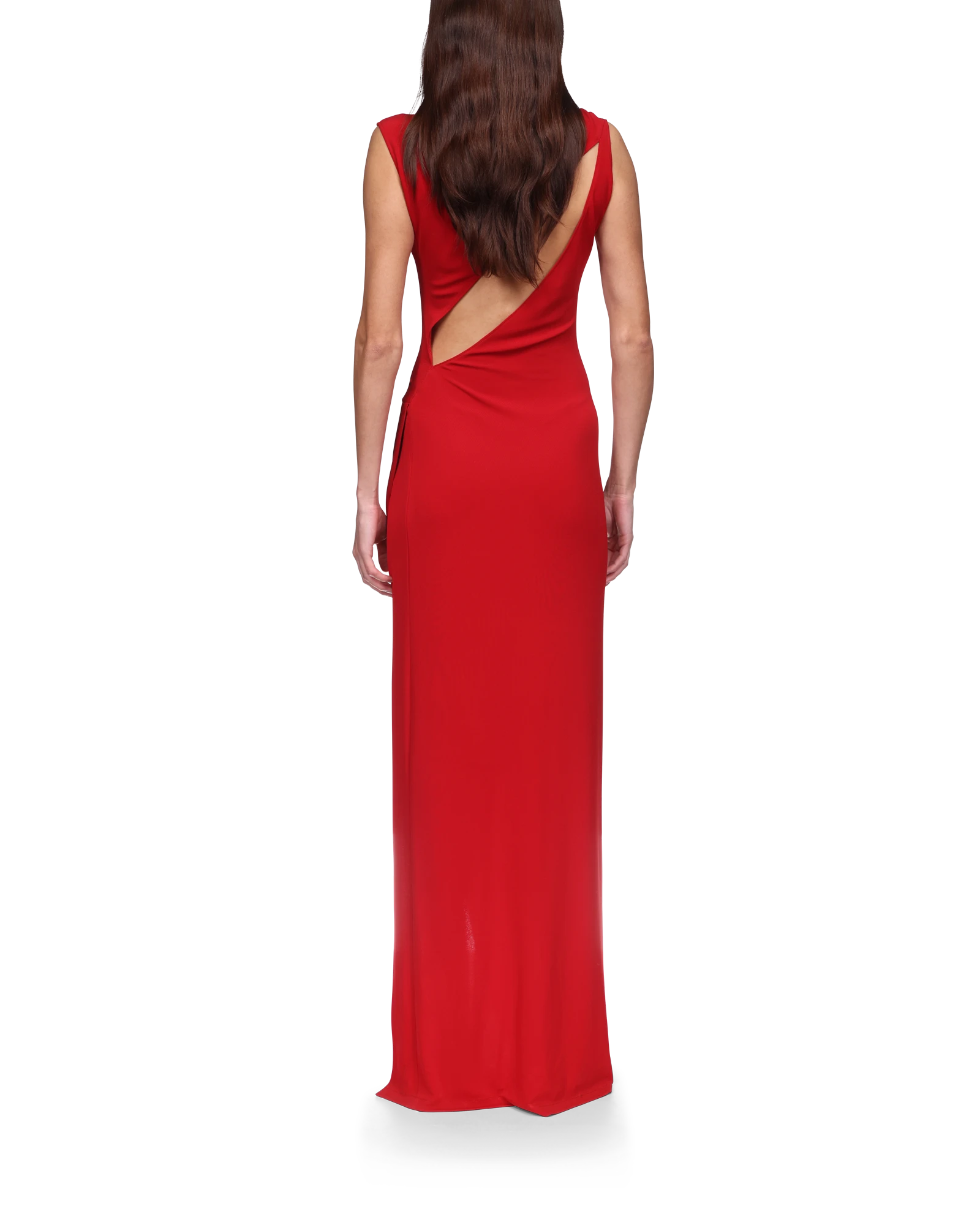 Robe sans manches à fente latérale Column