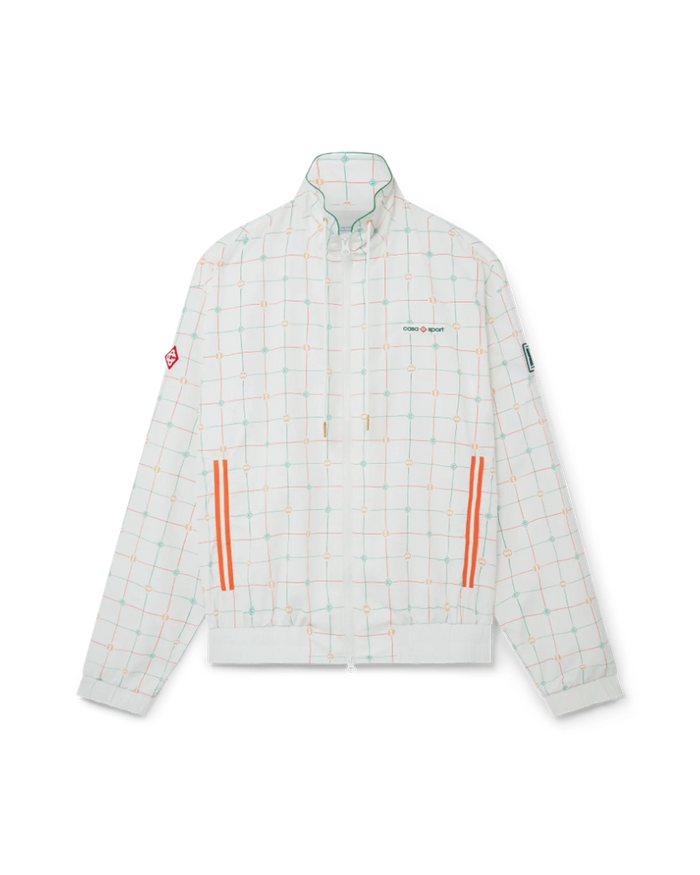 Tennis Club Check Tracksuit Top