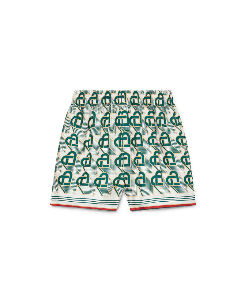 Gucci Printed Silk Multicolor Shorts Size 46 / Small Brand New
