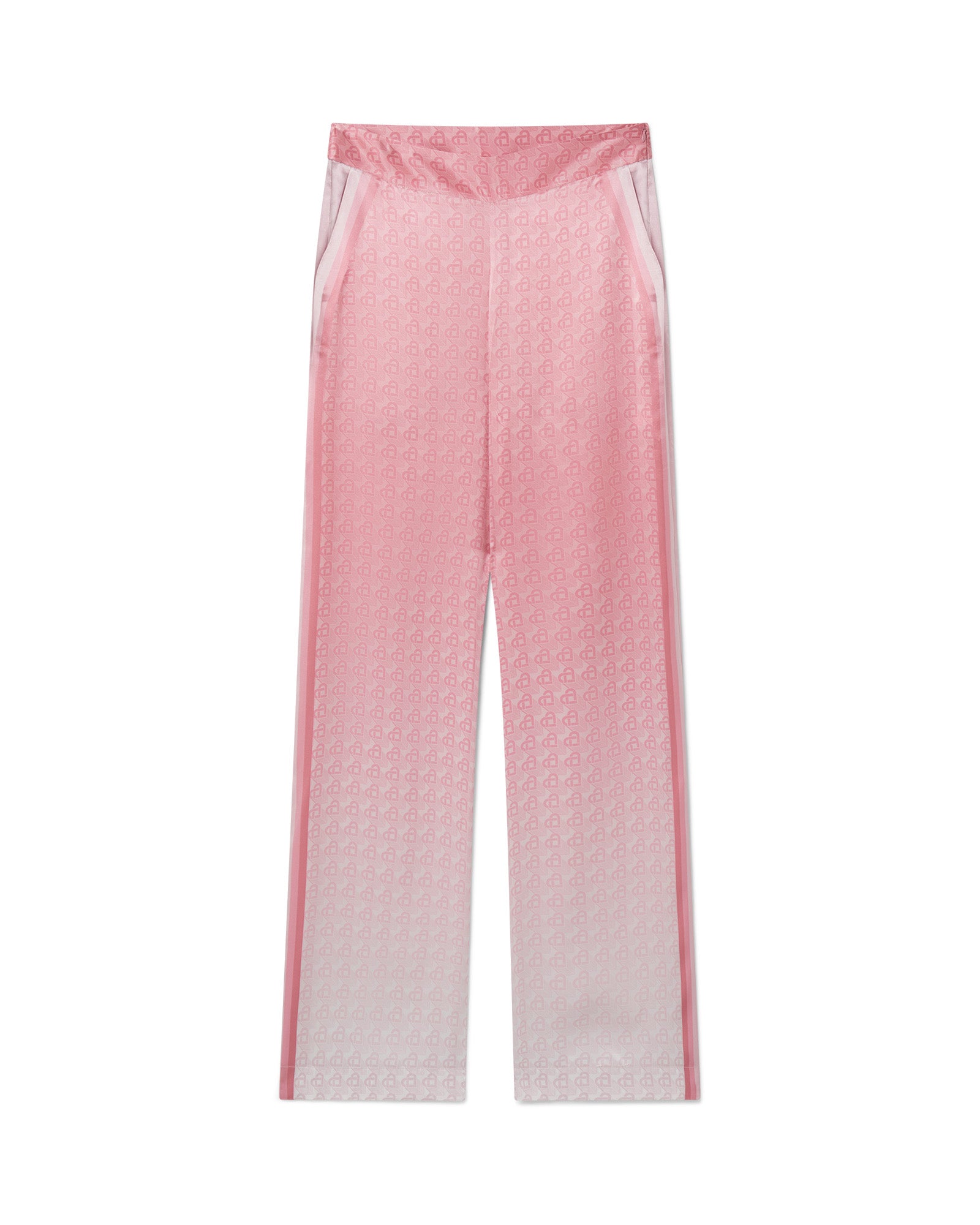 Morning City View Silk Trousers