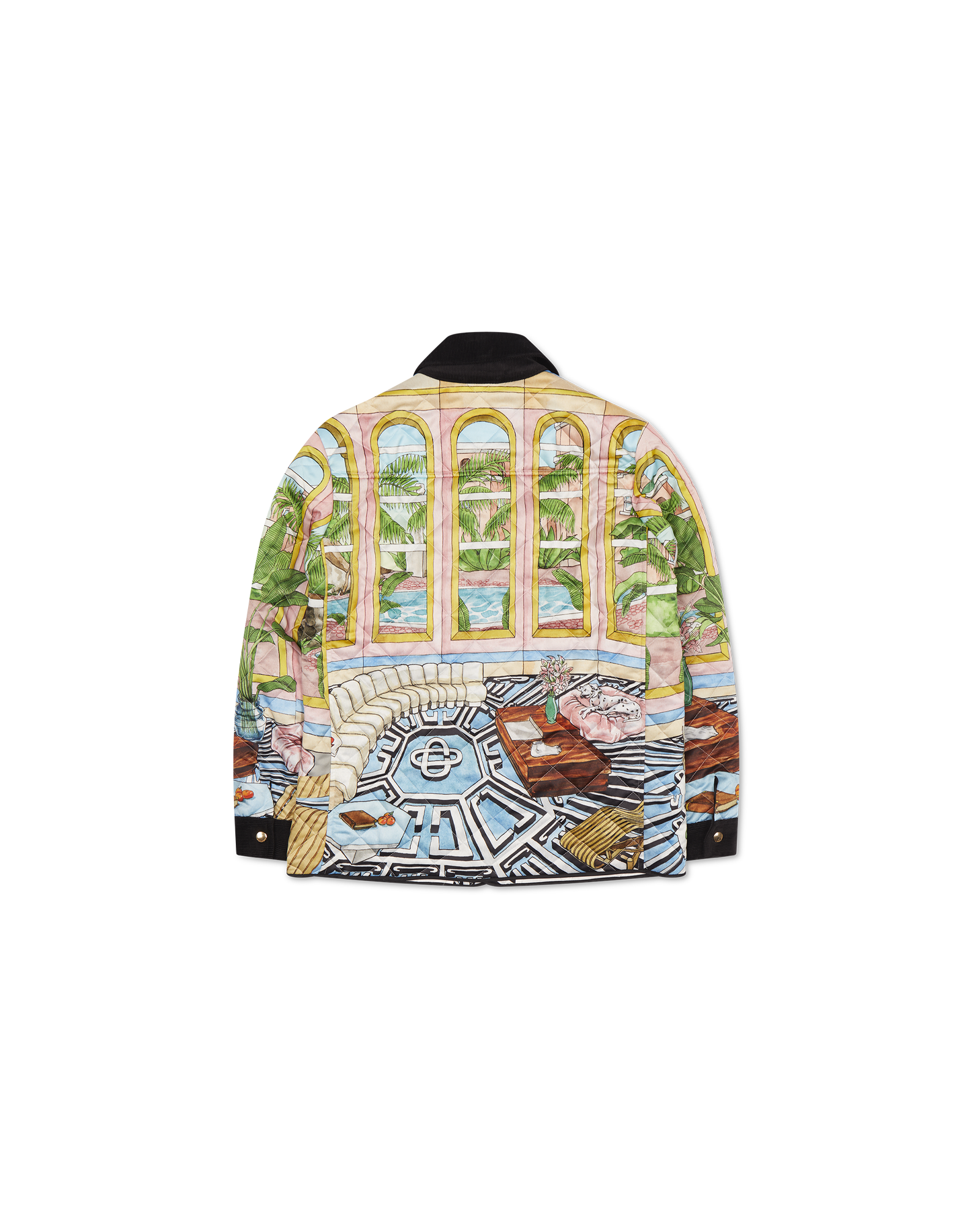 Dream House Printed Quilted Hunting Jacket