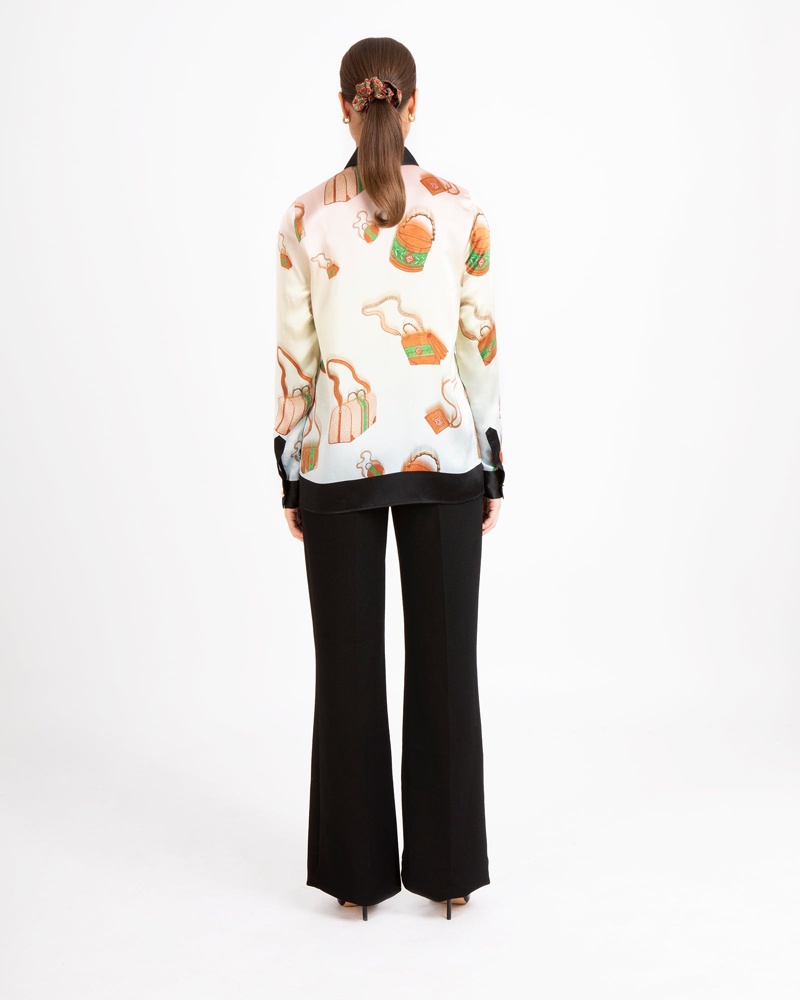 Casa Handbags Silk Shirt