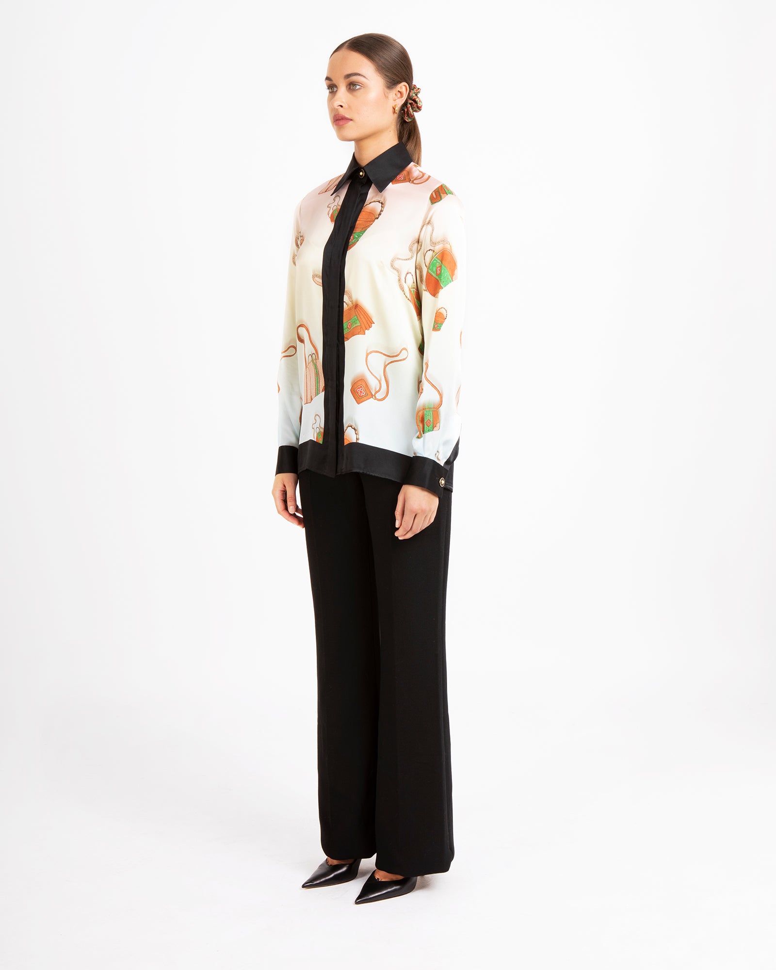 Casa Handbags Silk Shirt