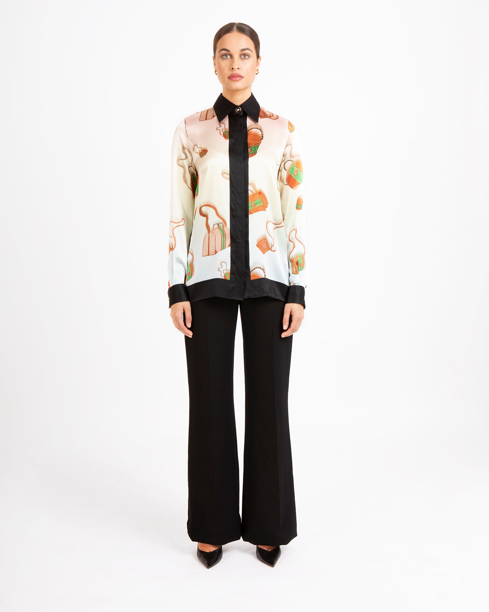 Casa Handbags Silk Shirt