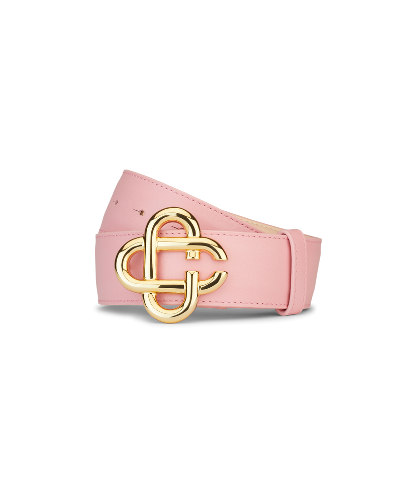 Pink Leather Belt (Small)