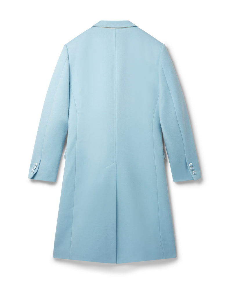 Blue Long Overcoat