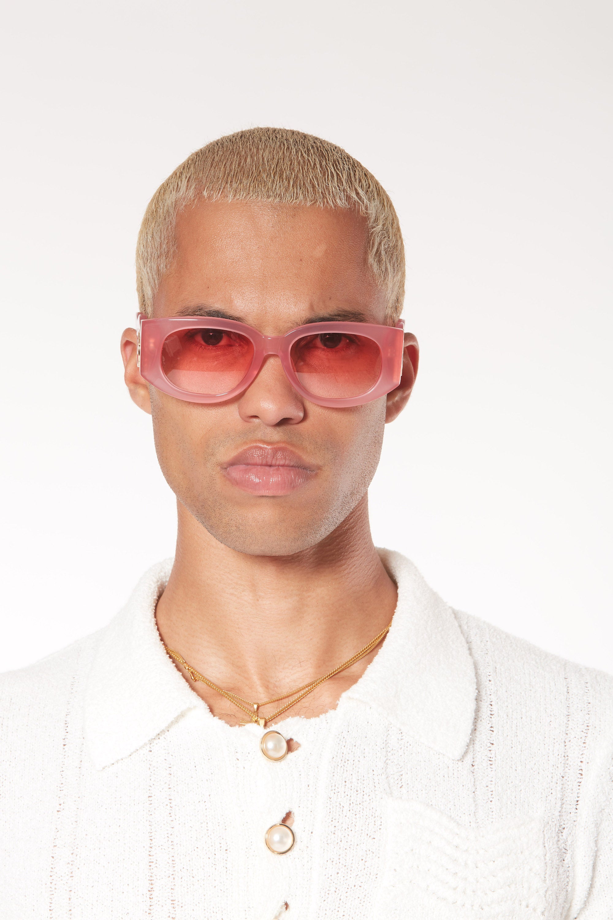 Pink & Gold The Memphis Sunglasses