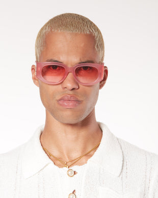 Pink & Gold The Memphis Sunglasses
