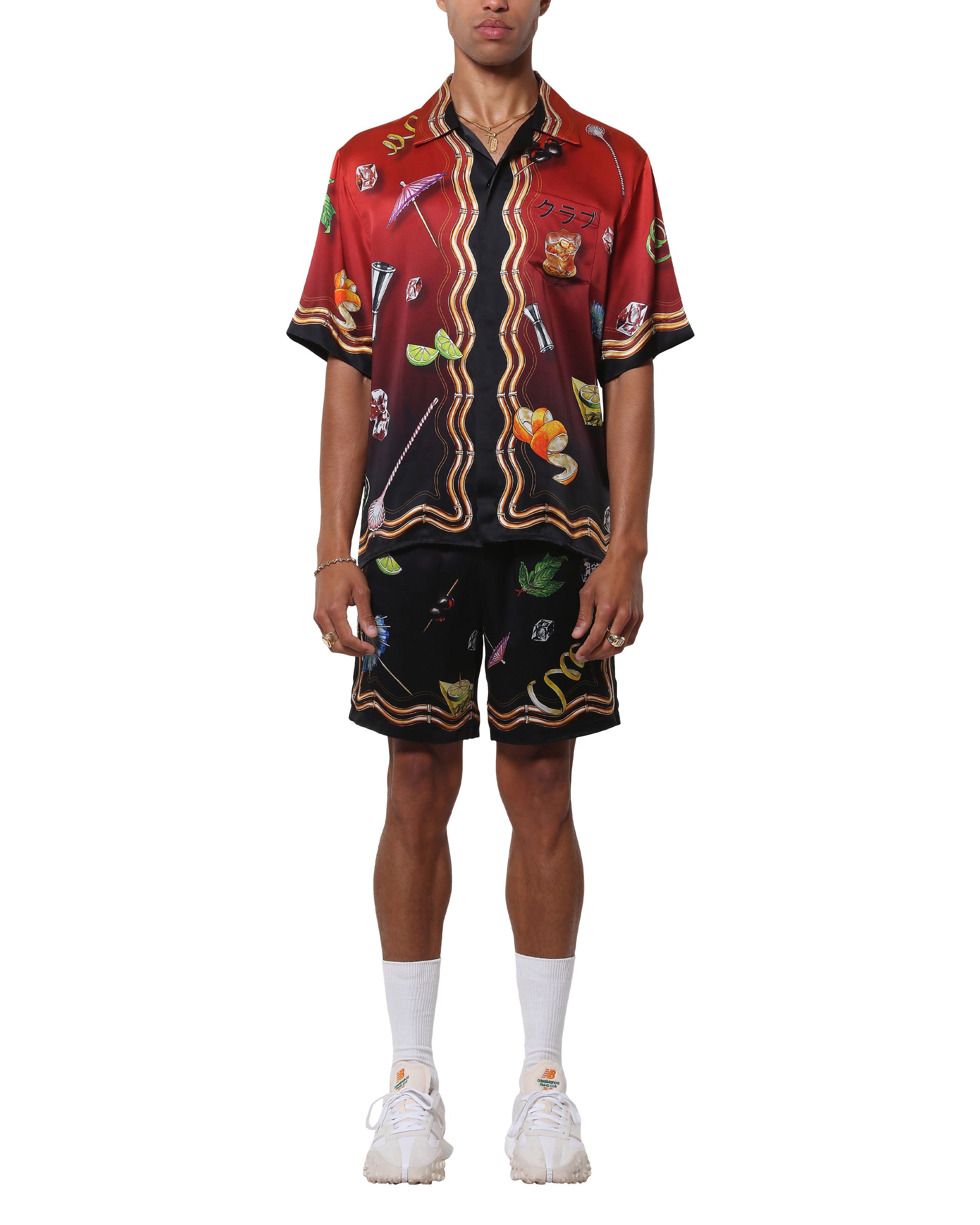 Casa Club Sunset Silk Shirt