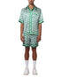 Ping Pong Monogram Silk Shirt