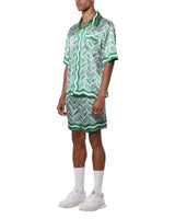 Ping Pong Monogram Silk Shirt